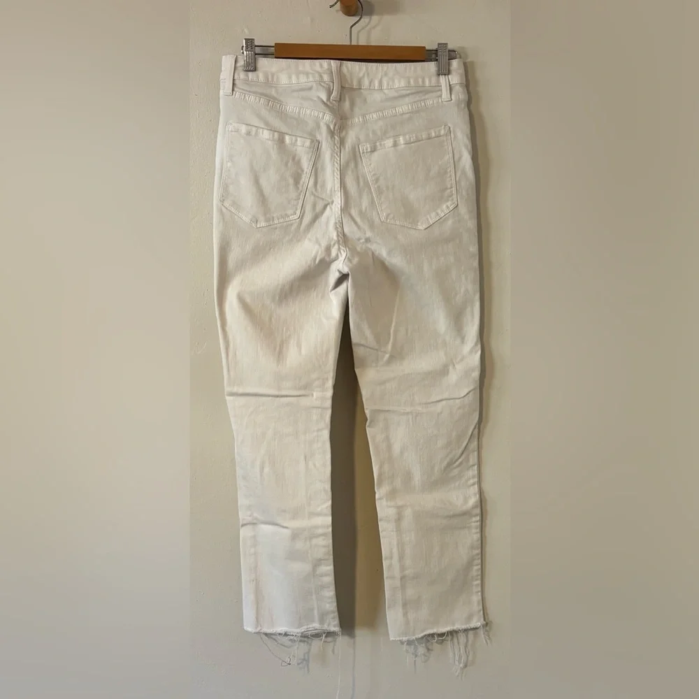 LC Lauren Conrad distressed white